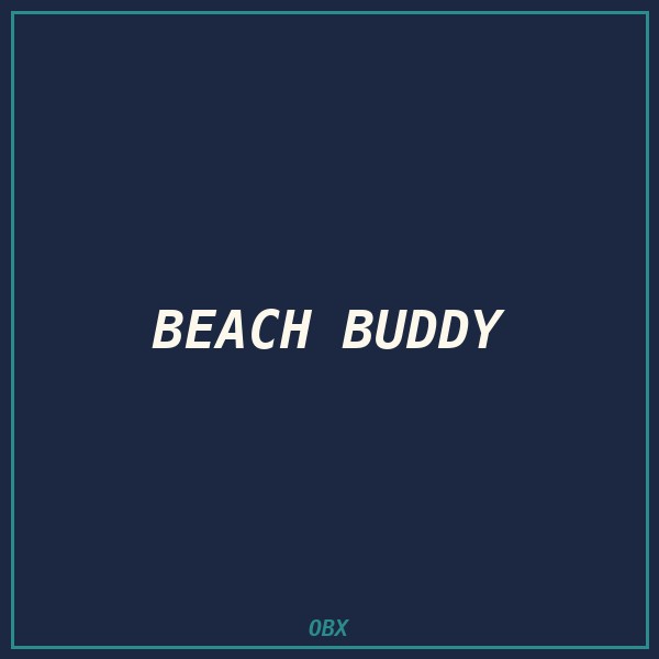 Beach Buddy Koozie