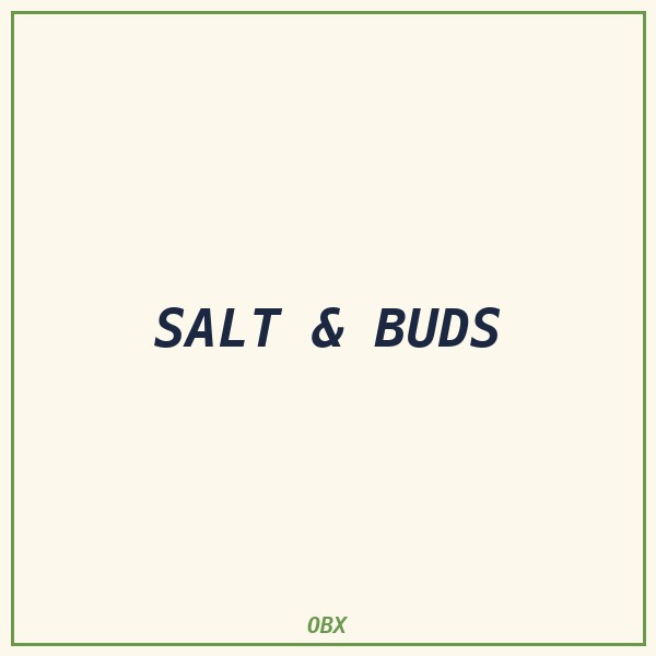 Salt & Buds Koozie