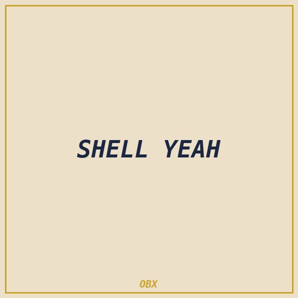 Shell Yeah Koozie